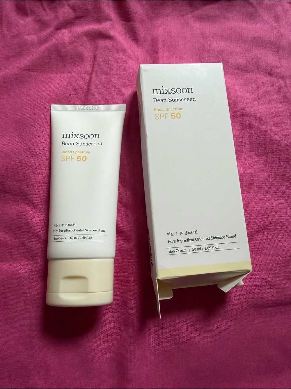 Mixsoon bean sunscreen SPF 50